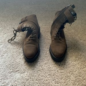 Sam Edelman combat boots